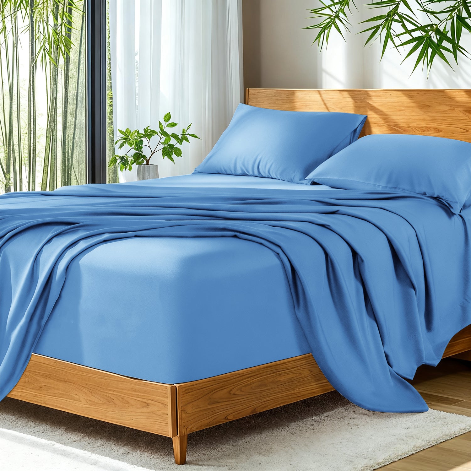 ‌Premium Bamboo Blend Bed Sheets