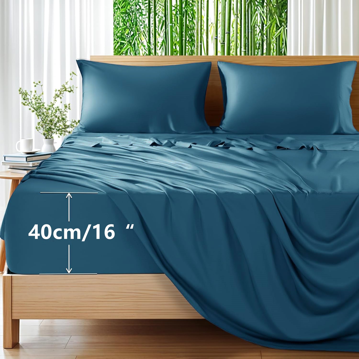 ‌Premium Bamboo Blend Bed Sheets
